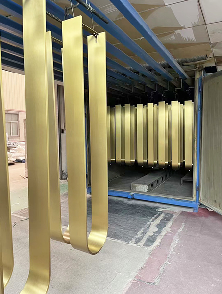 Foshan Mingxinlong Stainless Steel Co., Ltd. γραμμή παραγωγής κατασκευαστή