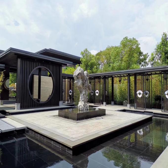 Σύγχρονο σχεδιασμό Κούφιο μέταλλο Ροζ χρυσό από ανοξείδωτο χάλυβα Διαχωριστικό και διαχωριστικό 5