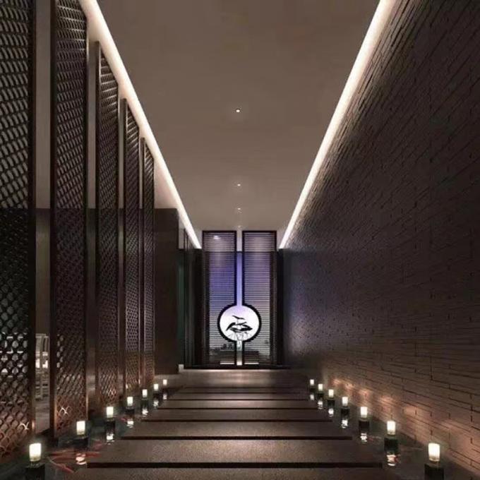 Σύγχρονο σχεδιασμό Κούφιο μέταλλο Ροζ χρυσό από ανοξείδωτο χάλυβα Διαχωριστικό και διαχωριστικό 7