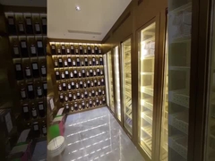 Απλή σχεδίαση Προσιτό ντουλάπι κρασιού από ανοξείδωτο χάλυβα για οικιακή χρήση