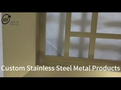 Σαμπάνια Χρυσό Λέιζερ Δίκτυο Διακοσμητική Σύγχρονη Ιδιωτικότητα Μεταλλική Εικόνα Διαχωρισμού & Διαχωριστικό Δωμάτιο