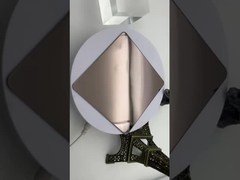 Σούπερ καθρέφτης καφέ χρυσό αντι-αποτυπώματα.