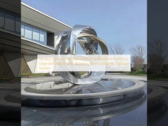 Φαρμακευτική κατασκευή 304 Τελικά Χρυσό Αντίγραφο Λεπτογράφηση Αναβάθμιση Σχεδιασμός 316L Ατσάλι Ατσάλι Γλυπτά Εξωτερική πλατεία