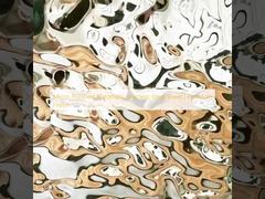 Αντανάκλαση γυαλιστερό χρωματικό φύλλο από ανοξείδωτο χάλυβα.