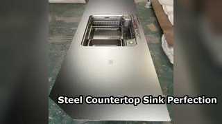 Stainless Steel Countertop Sink Upgrade