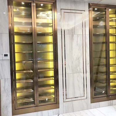 Καλή τιμή Αντι δακτυλικό αποτύπωμα γραφείων 50Hz 220V κρασιού ανοξείδωτου συμπιεστών πιό δροσερό σε απευθείας σύνδεση