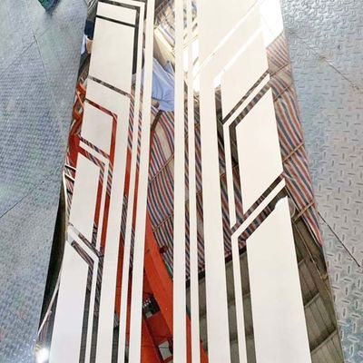 Καλή τιμή Όξινο φύλλο ανοξείδωτου χρώματος χαρακτικής χρυσό για τον ανελκυστήρα σε απευθείας σύνδεση