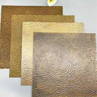 Καλή τιμή Φύλλο ανοξείδωτου χρώματος τέχνης σχεδίων σφυριών για το εσωτερικό σχέδιο σε απευθείας σύνδεση