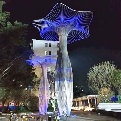 Καλή τιμή ODM Splend 304 Ατσάλινα γλυπτά Yard Street Tree Art Ζωγραφική χρώμα σε απευθείας σύνδεση