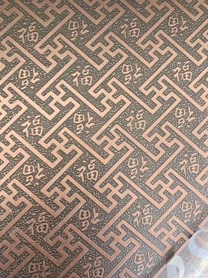 Καλή τιμή Το αδιάβροχο φύλλο 304 ανοξείδωτου ανελκυστήρων καθρέφτης τελειώνει το χρυσό που χαράζεται σε απευθείας σύνδεση