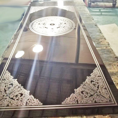 Καλή τιμή χαραγμένο φύλλο ανοξείδωτου καθρεφτών PVD 4x8 201 304 316l χρώμα για τη συνήθεια πορτών ανελκυστήρων σε απευθείας σύνδεση