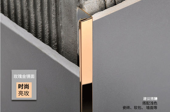 Καλή τιμή σχεδιάγραμμα περιποίησης καναλιών ανοξείδωτου 201 304 316L για την κεραμική διακοσμητική προστασία ακρών του Conner κουζινών ή ακρών τοίχων σε απευθείας σύνδεση