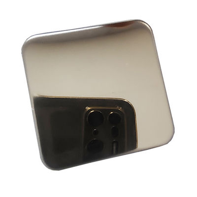 Καλή τιμή Χρυσή διακόσμηση εστιατορίων ξενοδοχείων CHAMPAGNE καθρεφτών φύλλων ανοξείδωτου υψηλών σημείων σε απευθείας σύνδεση