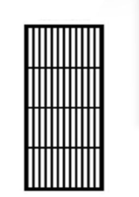 Καλή τιμή Απλό σκανδιναβικό μαύρο μέταλλο Ιδιωτική ατσάλινη οθόνη διαχωριστικό δωμάτιο διαχωριστικό γραφείο λόμπι σε απευθείας σύνδεση