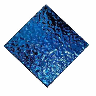 Καλή τιμή 304 χρώμα καθρέφτη νερού κύμα από ανοξείδωτο χάλυβα χρόνο παραγωγής γρήγορα σε απευθείας σύνδεση