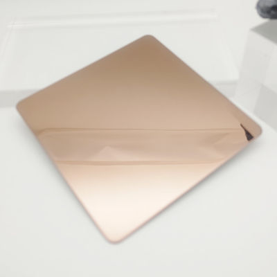 Καλή τιμή 304 από ανοξείδωτο χάλυβα τοίχο διακόσμηση ροζ χρώμα super 8K σε απευθείας σύνδεση