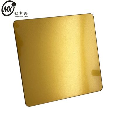 Καλή τιμή Ζεστό έλαση Διακόσμηση Χρώμα Πλάκα από ανοξείδωτο χάλυβα Δονήσεις Κόκκινο χρυσό σε απευθείας σύνδεση