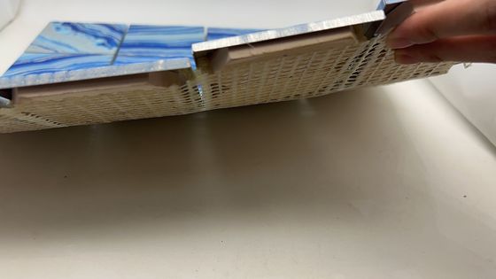 Καλή τιμή Αλουμινίου Μοζαϊκό πλακάκι 8k Φεγγάρι φύλλο 300mm x 300mm PVD επίστρωση σε απευθείας σύνδεση