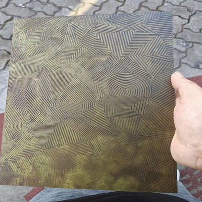 Καλή τιμή 304 Χαλκός Χάλκινος Νάνο Χαλκός Ζωγραφισμένο Πίνακα Ss Χέρι Σφυρί Τελειοποίηση Χρωματισμένα φύλλα από ανοξείδωτο χάλυβα σε απευθείας σύνδεση