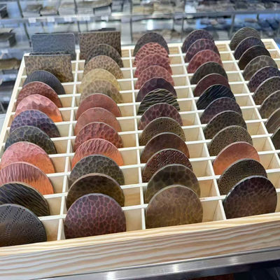 Καλή τιμή Χειροποίητο σφυρί μοτίβο φύλλο από ανοξείδωτο χάλυβα για το σχέδιο τέχνης σε απευθείας σύνδεση