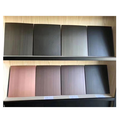 Καλή τιμή Ανθεκτικό στη διάβρωση χρωματισμένο φύλλο από ανοξείδωτο χάλυβα για μακροχρόνια και ανθεκτική χρήση σε απευθείας σύνδεση