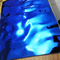 Μπλε φύλλο ανοξείδωτου χρώματος καθρεφτών κυματισμών νερού για την ανώτατη διακόσμηση