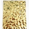 Χρυσό φύλλο ανοξείδωτου κυματισμών νερού χρώματος καθρεφτών για την ανώτατη διακόσμηση