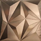 Ιώδης ρόδινη στερεοφωνική διακόσμηση τουβλότοιχος υποβάθρου κεραμιδιών μωσαϊκών ανοξείδωτου 300×300MM