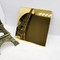 PVD χρυσό SS φύλλων φύλλο 3000mm 2438mm ανοξείδωτου καθρεφτών καλυμμένο χρυσός