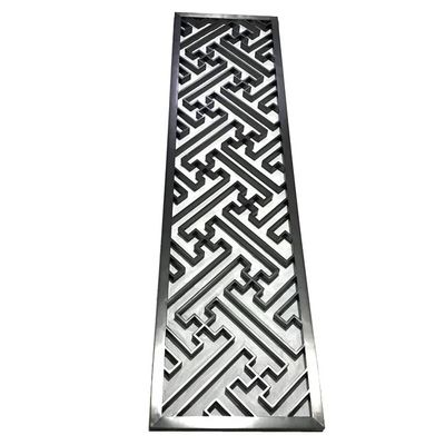 Καλή τιμή Μαύρος αυξήθηκε χρυσή επιτροπή διαιρετών δωματίων χωρισμάτων οθόνης ανοξείδωτου σχεδίων τέχνης καθρεφτών χαλκού παλαιά Hairline βουρτσισμένη σε απευθείας σύνδεση