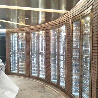 Καλή τιμή Πιό δροσερός 240V 50Hz κρασιού ανοξείδωτου μετάλλων πίνακας ελέγχου αφής γραφείου σε απευθείας σύνδεση