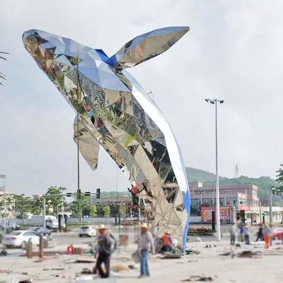 Καλή τιμή ODM Splend 304 Stainless Steel Art Sculptures Yard Animal Προσαρμοσμένο χρώμα ζωγραφικής σε απευθείας σύνδεση