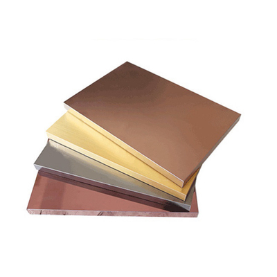Πάνελ κηρήθρας από ανοξείδωτο χάλυβα Rose Gold Hairline Brushed 30MM