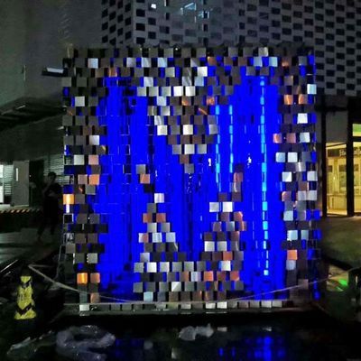 Καλή τιμή ASTM ΜΒ JIS 304 μεγάλες διακοσμήσεις κήπων γλυπτών ανοξείδωτου αφηρημένες σε απευθείας σύνδεση