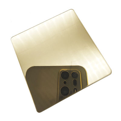 Καλή τιμή Διακόσμηση μπάνιου σε Σαμπανιζέ Φύλλο από ανοξείδωτο ατσάλι 316L σε απευθείας σύνδεση