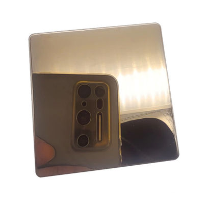 Καλή τιμή Έγχρωμο φύλλο από ανοξείδωτο ατσάλι 8Κ Ροζ χρυσό χρώμα για εσωτερική διακόσμηση Επίστρωση κατά των δακτυλικών αποτυπωμάτων σε απευθείας σύνδεση