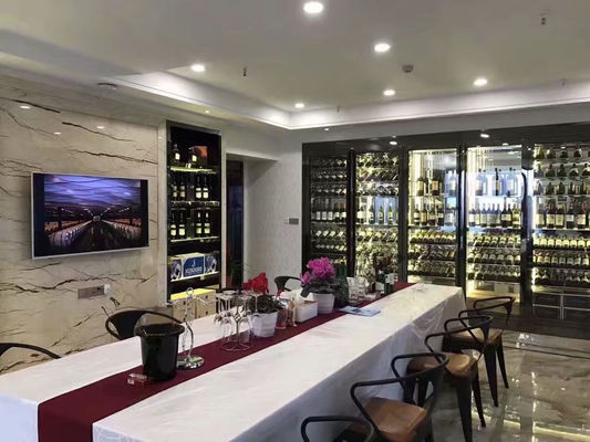 Καλή τιμή Γραφείο κρασιού συμπιεστών γραφείου αποθήκευσης κρασιού γυαλιού ανοξείδωτου εγχώριας πολυτέλειας σε απευθείας σύνδεση