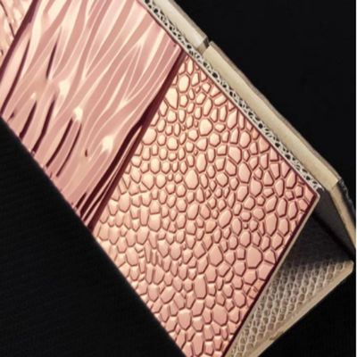 Καλή τιμή Ανώμαλο κεραμίδι μωσαϊκών μετάλλων σχεδίου για τον υπαίθριο φραγμό σε απευθείας σύνδεση