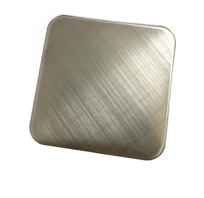 Καλή τιμή Καυτό πωλώντας διαγώνιο Hairline 45 βαθμού πιάτο χρώματος ανοξείδωτου μεγέθους λευκόχρυσου προσαρμοσμένο αγκίδα από τα κινέζικα σε απευθείας σύνδεση