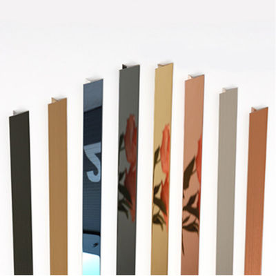 Καλή τιμή 2000mm μήκος μεταλλική βούρτσα ανοξείδωτο χάλυβα πλακάκια Τρίμ U σχήμα διακόσμηση ανελκυστήρα σε απευθείας σύνδεση