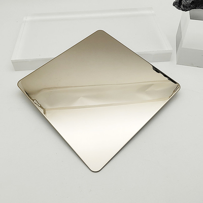Προσαρμοσμένο Co Drawing Chrome Laser Plated Stainless Steel Sheet Metal Fabrication Circle 202