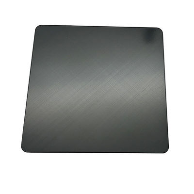 Καλή τιμή Σταυρό μαύρο νάνο αντι-αποτυπώματα φύλλο από ανοξείδωτο χάλυβα σε απευθείας σύνδεση