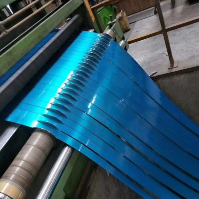 Καλή τιμή Aisi 201 304 316 430 410 Χρυσός καθρέφτης Ροζ Μαύρο Pvc χρώμα επικαλυμμένο από ανοξείδωτο χάλυβα λωρίδιο σπείρας σε απευθείας σύνδεση