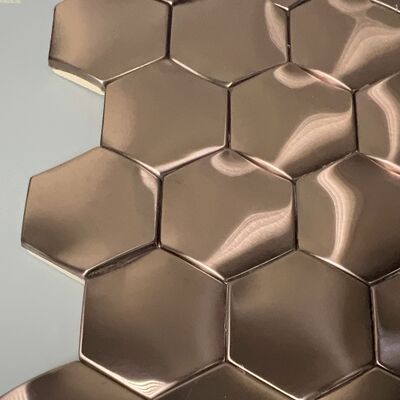 Καλή τιμή Ατσάλινη οθόνη διαχωριστική πλάκα Τρίμ Strips Μοζαϊκά πλακάκια σε απευθείας σύνδεση