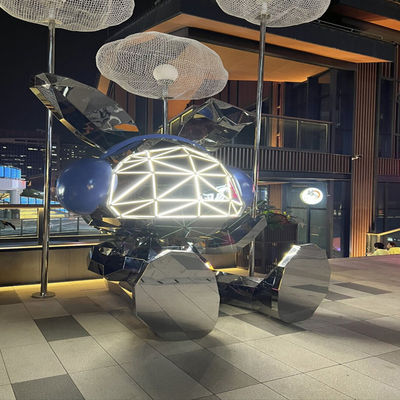 Καλή τιμή Εξωτερική Δημόσια Διακόσμηση Τέχνη Προσαρμοσμένο Σχεδιασμό LED Ατσάλι σε απευθείας σύνδεση