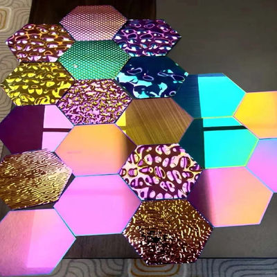 Καλή τιμή Χρωματιστό φύλλο από ανοξείδωτο χάλυβα για εσωτερική διακόσμηση ξενοδοχείων πέντε αστέρων σε απευθείας σύνδεση