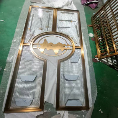 Καλή τιμή Σύγχρονο σχεδιασμό Κούφιο μέταλλο Ροζ χρυσό από ανοξείδωτο χάλυβα Διαχωριστικό και διαχωριστικό σε απευθείας σύνδεση