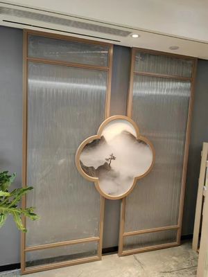 Καλή τιμή Διαχωριστικό οθόνης μετάλλου CNC με καλλιτεχνικό σχέδιο, προσαρμοσμένο λογότυπο & μοτίβα σε απευθείας σύνδεση