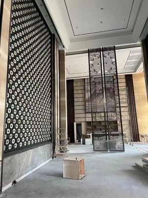 Καλή τιμή Τρισδιάστατο Πάνελ Τοίχου από Ανοξείδωτο Χάλυβα με Σύγχρονο Σχεδιασμό Λέιζερ σε απευθείας σύνδεση