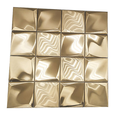 OEM ODM Support Sample Stainless Steel Mosaic Tile For Project Design